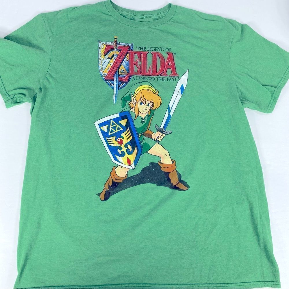 Zelda T-Shirt Green XL Men's Cut
